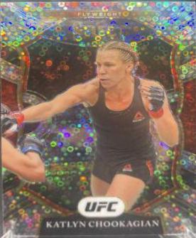 Katlyn Cerminara 2021 Panini Select UFC Concourse #17 Disco