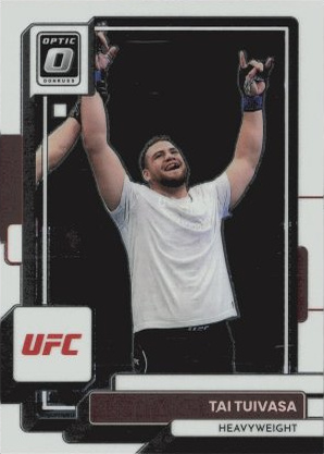 Tai Tuivasa 2023 Panini Donruss Optic UFC Base #47 Orange