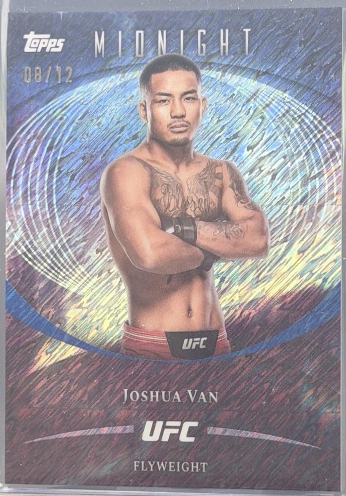 Joshua Van 2026 Topps Midnight UFC Base #30 Zodiac