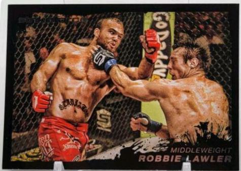 Robbie Lawler 2011 Topps UFC Moment of Truth Base #213 Onyx