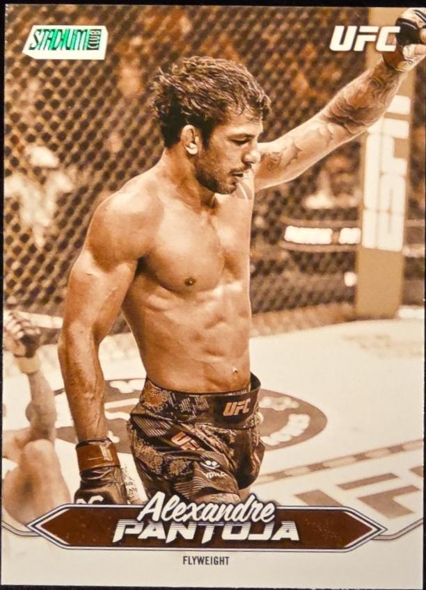 Alexandre Pantoja 2025 Topps Stadium Club UFC Base #27 Sepia