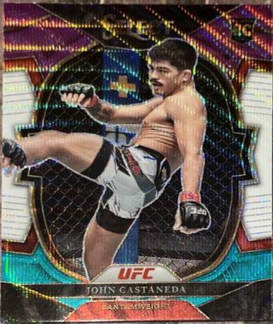 John Castaneda 2023 Panini Select UFC Concourse #86 Tri Color
