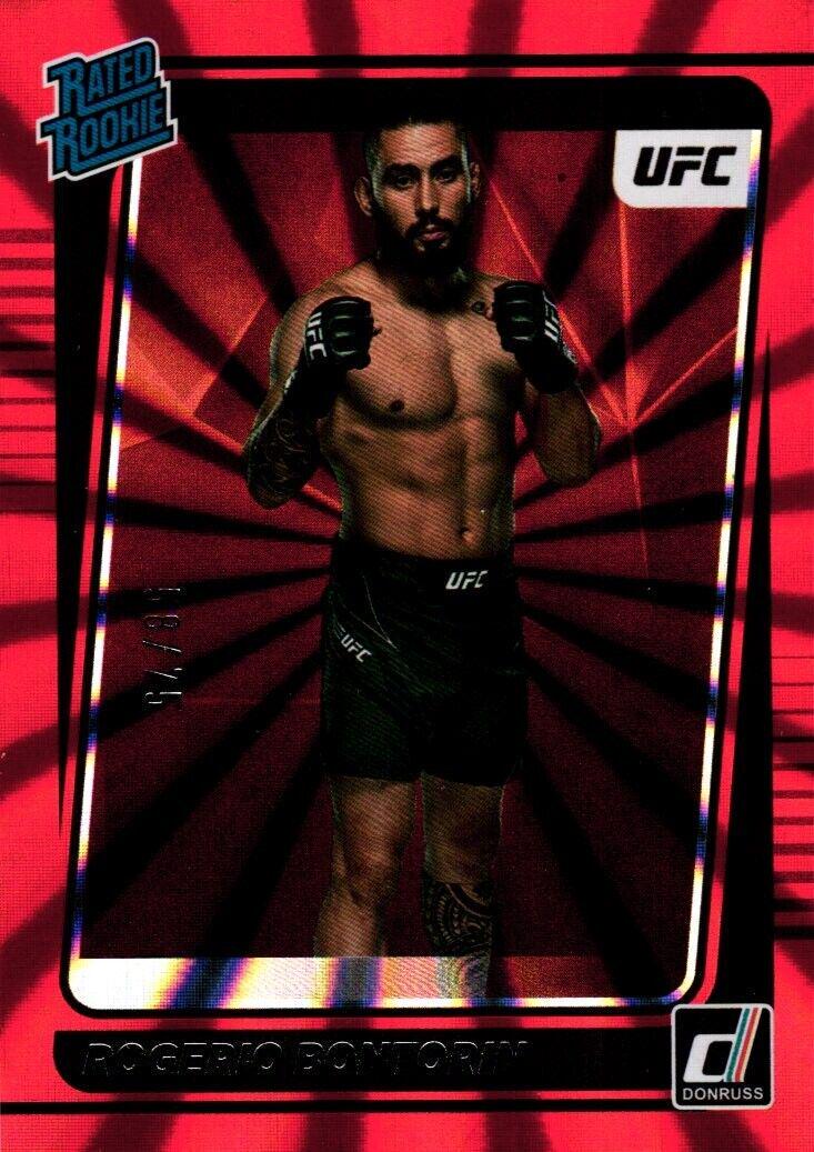 Rogerio Bontorin 2022 Panini Donruss UFC Base #204 Red