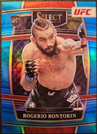 Rogerio Bontorin 2022 Panini Select UFC Concourse #63 Blue Prizm