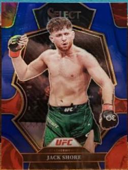Jack Shore 2023 Panini Select UFC Premier Level #152 Red Blue Prizm