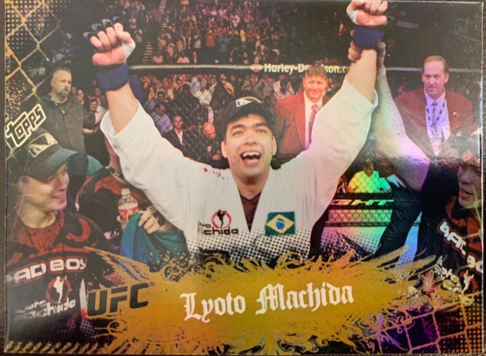 Lyoto Machida 2010 Topps UFC Main Event Base #13 Gold