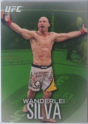 Wanderlei Silva 2012 Topps UFC Knockout Base #48 Green