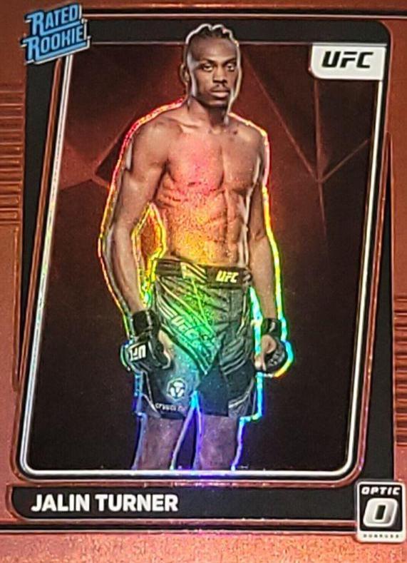 Jalin Turner 2022 Panini Donruss Optic UFC Base #114 Red