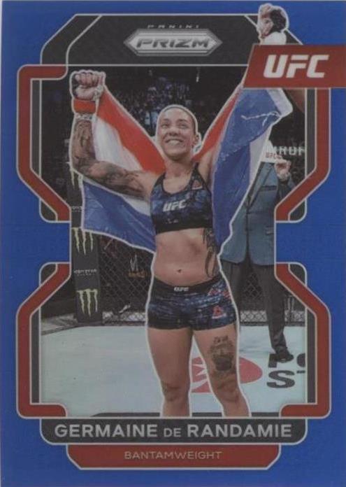 Germaine de Randamie 2022 Panini Prizm UFC Base #173 Blue