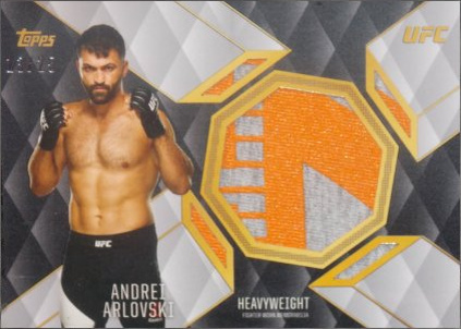 Andrei Arlovski 2016 Topps UFC Top of the Class Top of the Class Relics #TCR-AA Gold