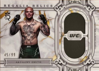 Anthony Smith 2024 Topps Royalty UFC Regalia Relics #RAR-65 Platinum