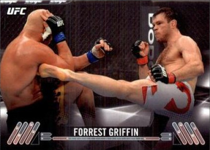Forrest Griffin 2017 Topps UFC Knockout Base #11 Red