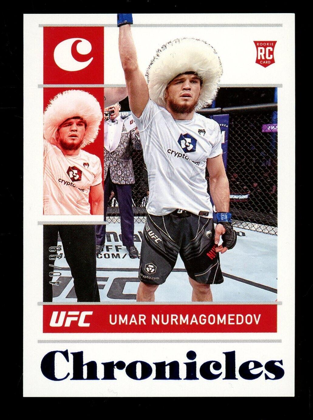 Umar Nurmagomedov 2022 Panini Chronicles UFC Base Chronicles #77 Blue