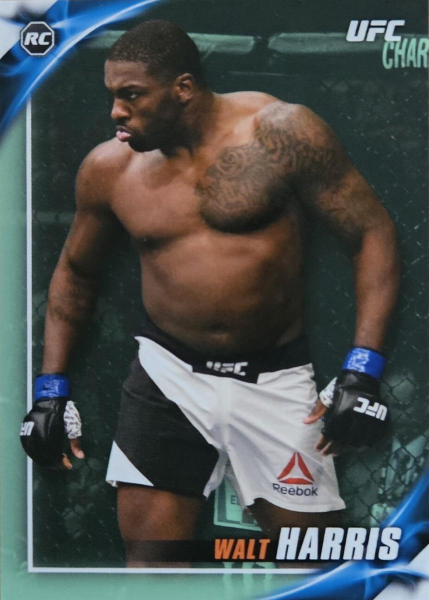 Walt Harris 2019 Topps UFC Knockout Base #58 Green