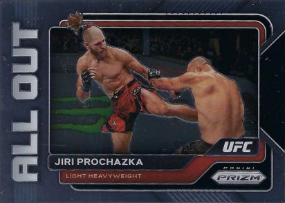 Jiri Prochazka 2023 Panini Prizm UFC All Out #14 Black