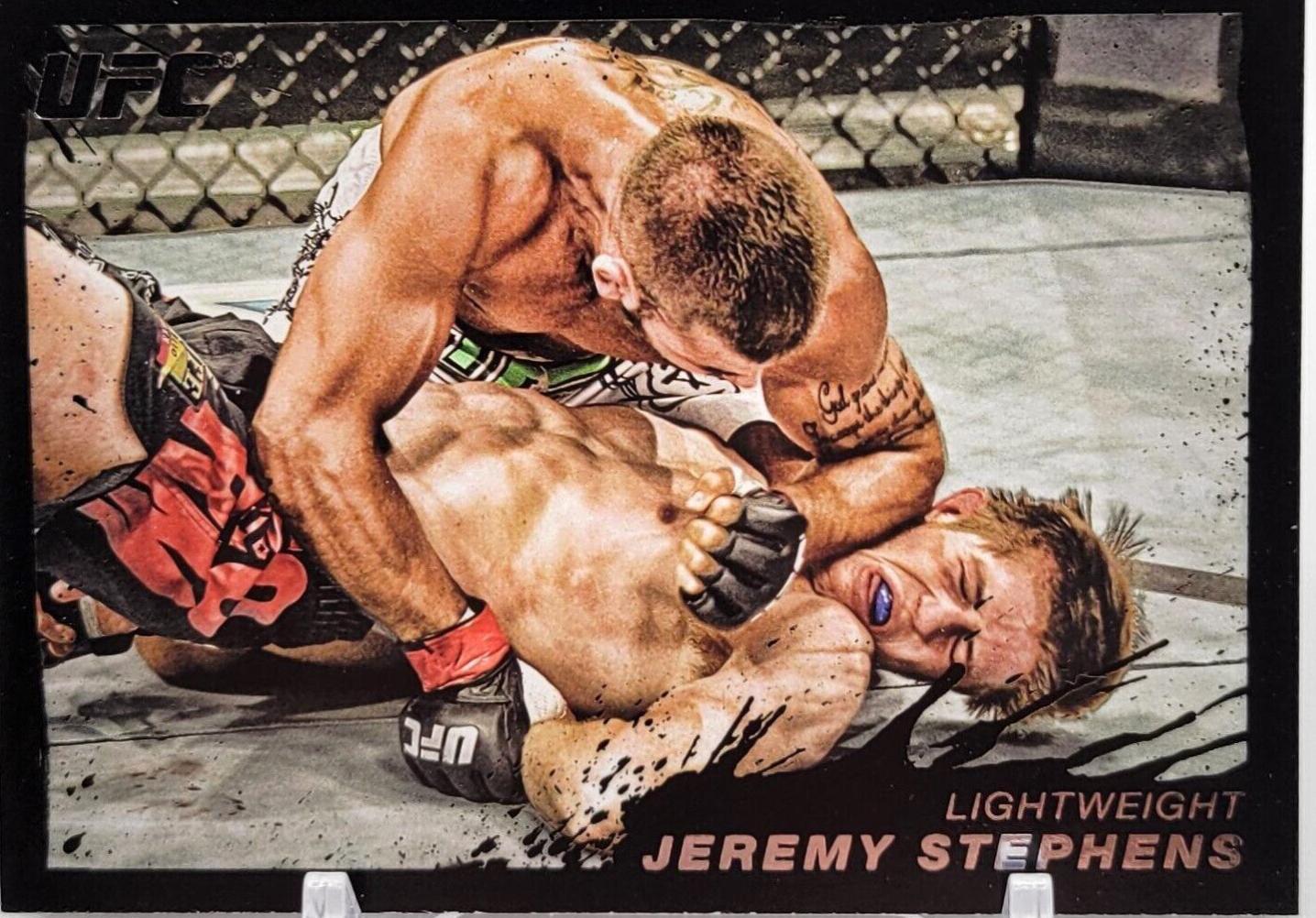 Jeremy Stephens 2011 Topps UFC Moment of Truth Base #117 Onyx