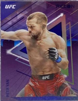 Petr Yan 2022 Panini Chronicles UFC Base Recon #232 Blue