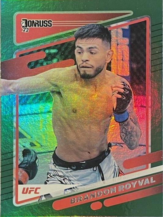 Brandon Royval 2022 Panini Donruss UFC Base #166 Green