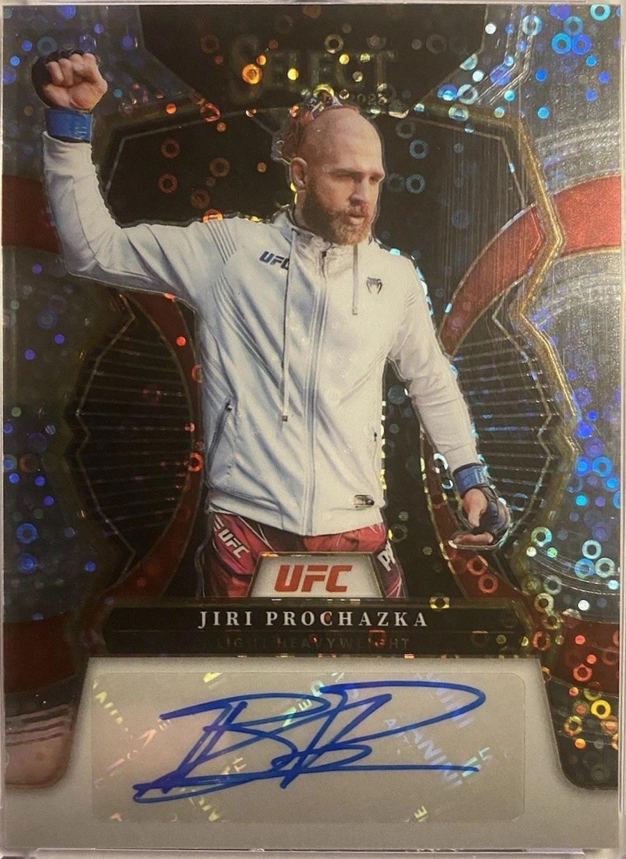 Jiri Prochazka 2023 Panini Select UFC Signatures #17 Disco