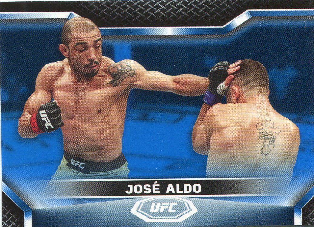 José Aldo 2020 Topps UFC Knockout Base #35 Blue