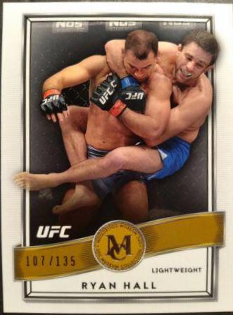 Ryan Hall 2016 Topps UFC Museum Collection Base #18 Copper