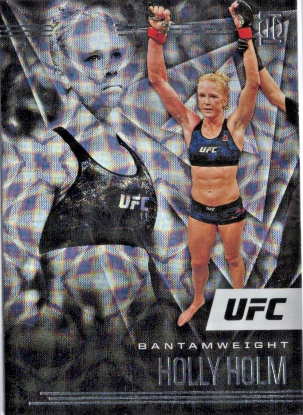 Holly Holm 2021 Panini Chronicles UFC Base Illusions #169 Asia