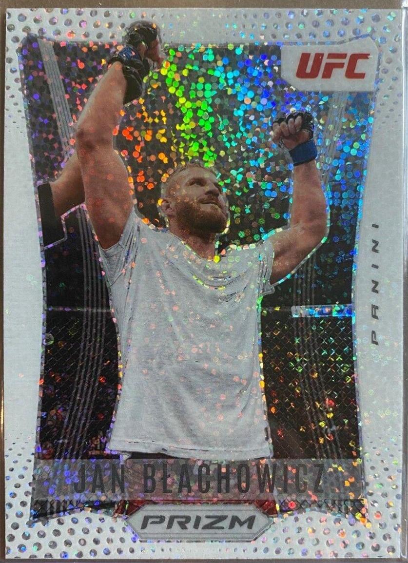 Jan Błachowicz 2022 Panini Prizm UFC Prizm Flashback #5 White Sparkle