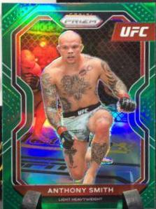 Anthony Smith 2021 Panini Prizm UFC Base #96 Green