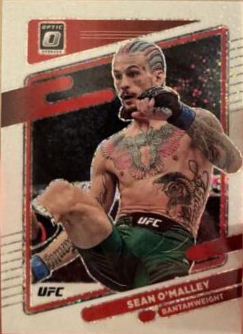 Sean O'Malley 2022 Panini Donruss Optic UFC Base #9 White Sparkle