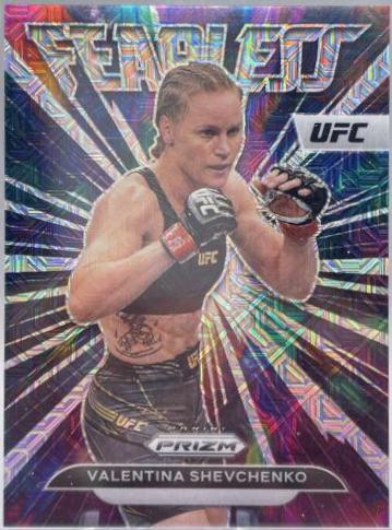 Valentina Shevchenko 2023 Panini Prizm UFC Fearless #8 Mojo
