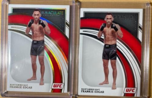 Frankie Edgar 2022 Panini Immaculate UFC Base #31 Gold