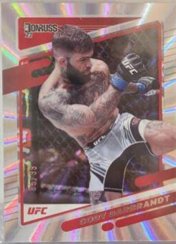 Cody Garbrandt 2022 Panini Donruss UFC Base #7 Silver