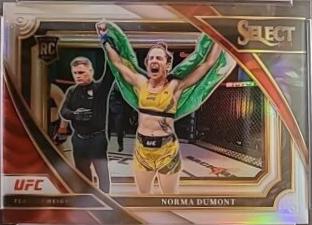 Norma Dumont 2023 Panini Select UFC Mezzanine #378 Red Blue Base