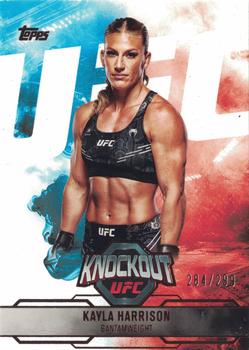 Kayla Harrison 2025 Topps Knockout UFC Base #40 Bronze