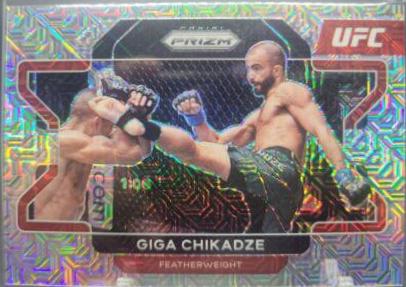 Giga Chikadze 2022 Panini Prizm UFC Base #71 Mojo