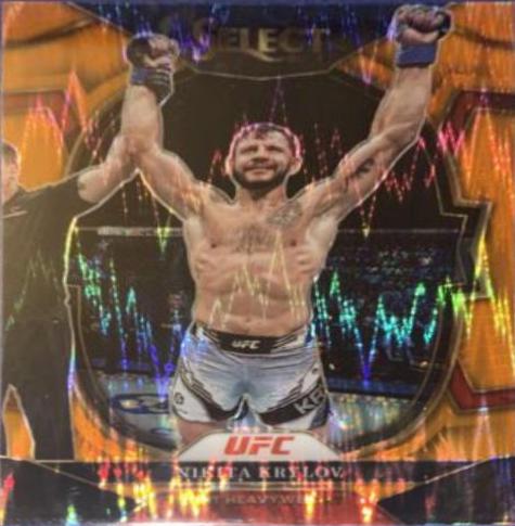 Nikita Krylov 2023 Panini Select UFC Concourse #31 Orange Flash