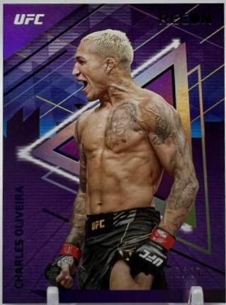 Charles Oliveira 2022 Panini Chronicles UFC Base Recon #221 Purple