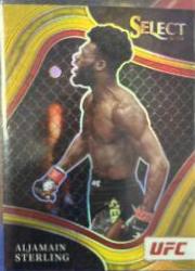 Aljamain Sterling 2022 Panini Select UFC Octagonside #215 Blue
