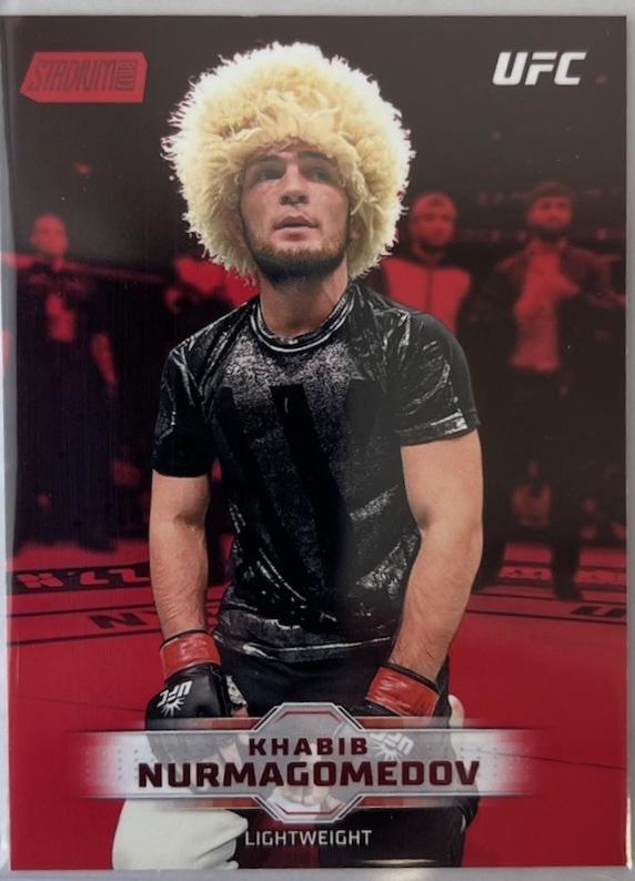 Khabib Nurmagomedov 2026 Topps Stadium Club UFC Base #54 Red