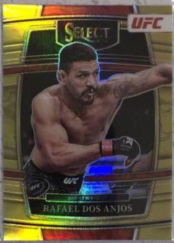 Rafael Dos Anjos 2022 Panini Select UFC Concourse #56 Gold