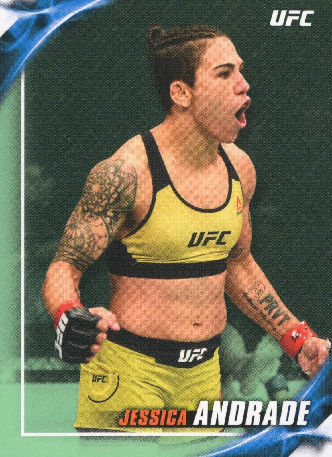 Jessica Andrade 2019 Topps UFC Knockout Base #29 Green