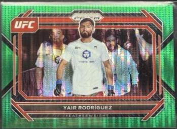 Yair Rodríguez 2023 Panini Prizm UFC Base #83 Green Pulsar