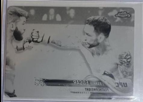 Frankie Edgar 2018 Topps Chrome UFC Base #70 Black