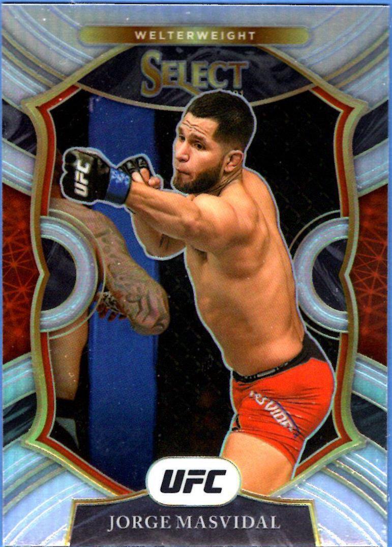Jorge Masvidal 2021 Panini Select UFC Concourse #55 Silver