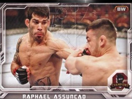 Raphael Assuncao 2014 Topps UFC Champions Base #44 Red