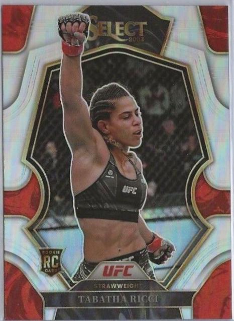 Tabatha Ricci 2023 Panini Select UFC Premier Level #151 Silver