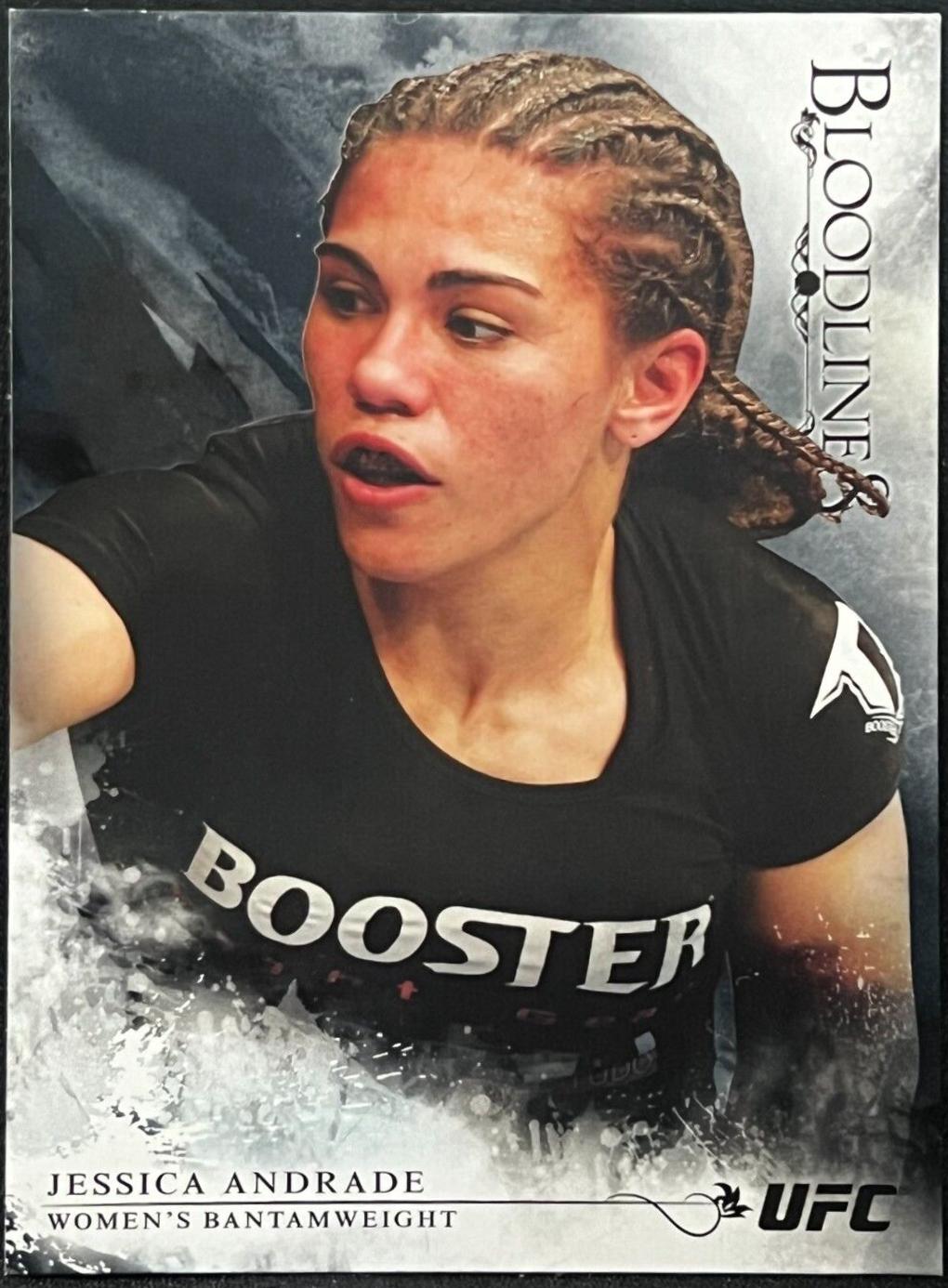 Jessica Andrade 2014 Topps UFC Bloodlines Base #6 Black