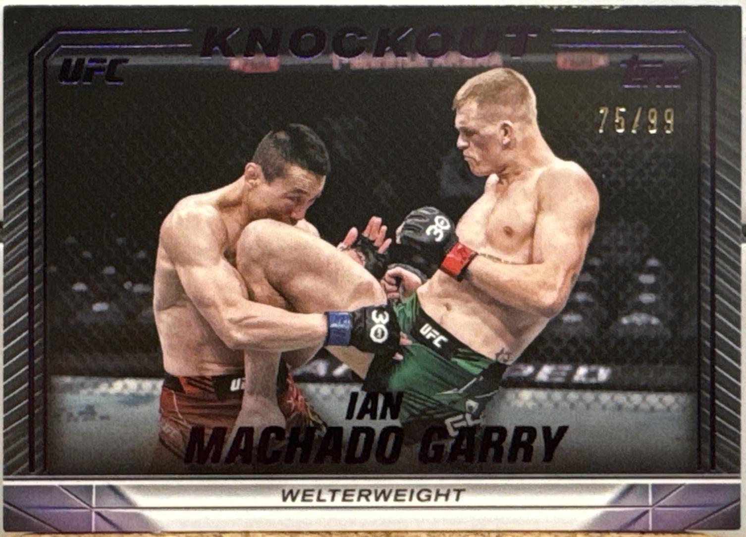 Ian Machado Garry 2024 Topps Knockout UFC Base #38 Purple