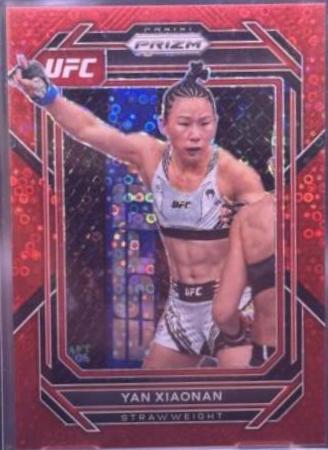 Yan Xiaonan 2023 Panini Prizm Under Card UFC Base #188 Red
