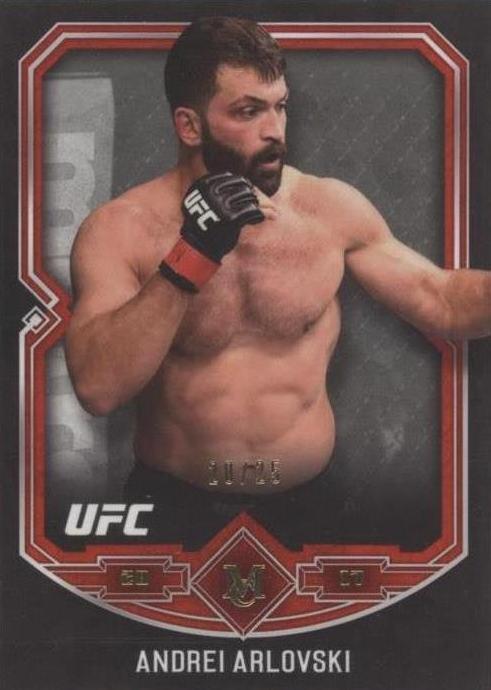 Andrei Arlovski 2017 Topps Museum Collection UFC Base #47 Ruby